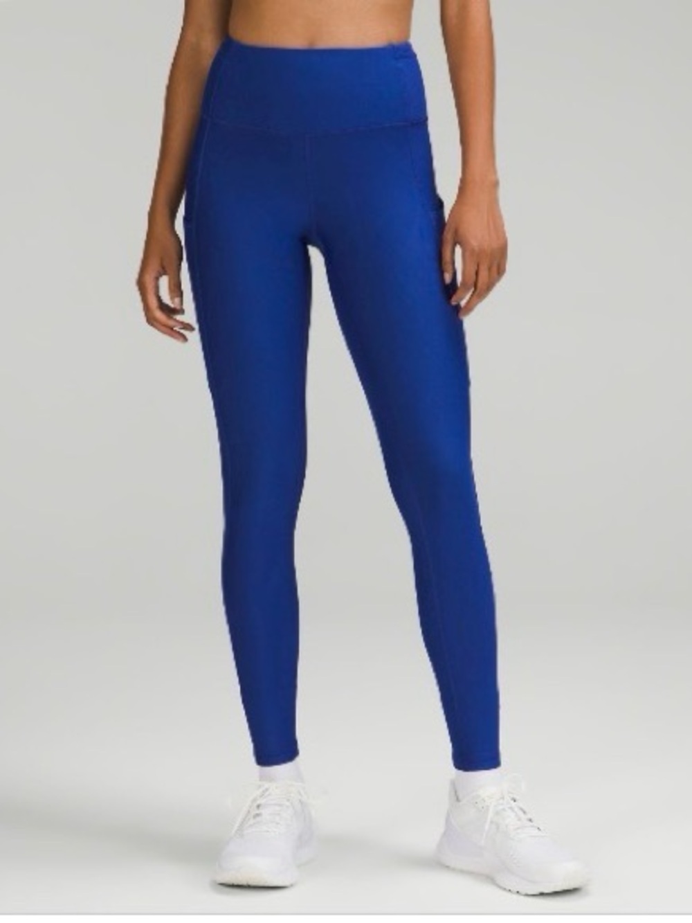 Lululemon Fast and Free High-Rise Fleece Tight 28” 14 Psychic